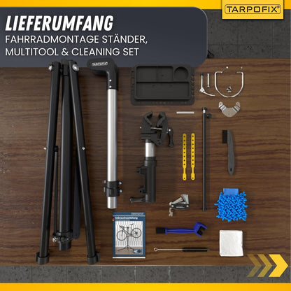 Tarpofix Profi Fahrrad Montageständer - E-Bike bis 50kg