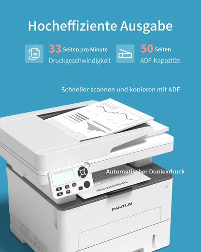 PANTUM M7108DW Multifunktionsdrucker SW WLAN Duplex
