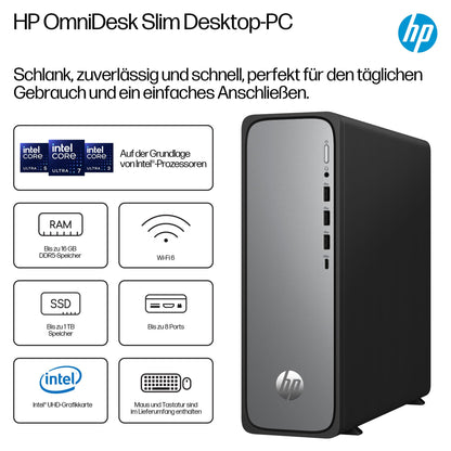 HP OmniDesk Slim Desktop S03-0250ng PC – Core i5 16GB RAM