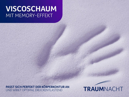Traumnacht Orthopädischer Memory Foam Topper - 120x200 cm