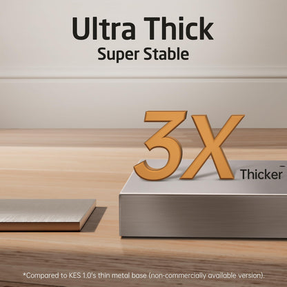 KES BTH231-2 Handtuchhalter Doppel freistehend Edelstahl gebürstet