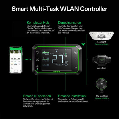VIVOSUN AeroZesh S4 EC-Motor Inline-Rohrventilator - 100mm