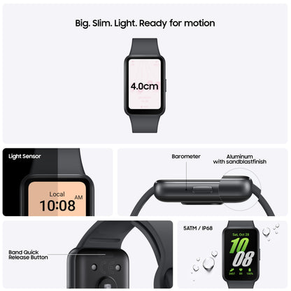 Samsung Galaxy Fit3 Fitnesstracker grau für Android
