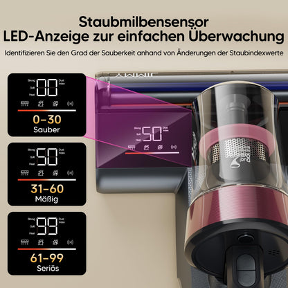 Jimmy BX8 Milbensauger mit UV & Heissluft für Matratzen