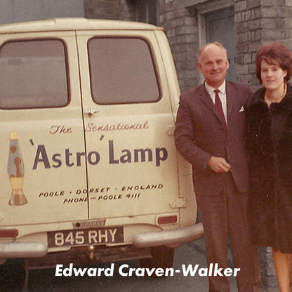 Mathmos Astro Das Original Lavalampe - Blau/Grün