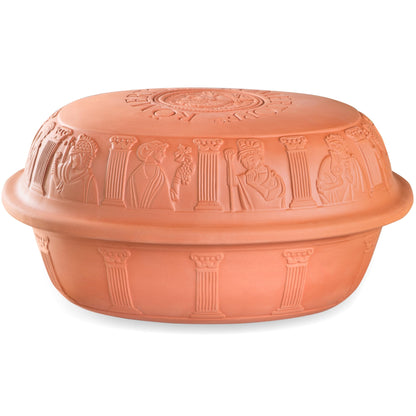 Römertopf MAXI Klassiker Gänsebräter Naturton - 7 Liter