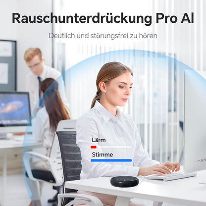 N newline Konferenzlautsprecher mit Mikrofon, Bluetooth und USB-C