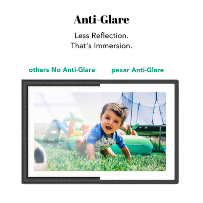 pexar 2K 11 Zoll Touch Digitaler Bilderrahmen Wi-Fi IPS