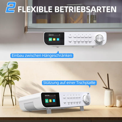 LFF Küchenradio DAB+ Unterbau - Bluetooth & Farbdisplay