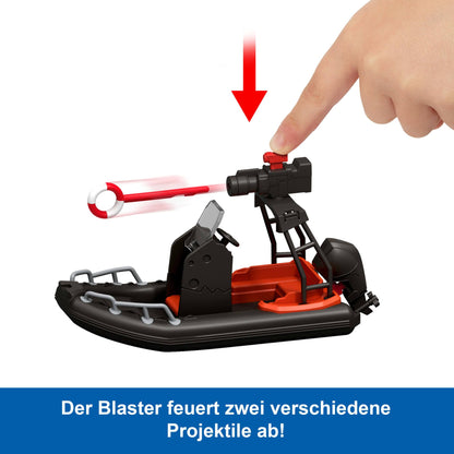 Mattel Jurassic World: Die Wiedergeburt Geschichtenset Insel-Flucht JGB55