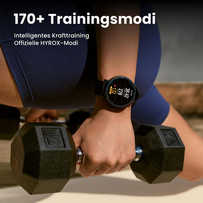 Amazfit Active Max 48mm Smartwatch AMOLED, GPS, NFC, Schwarz