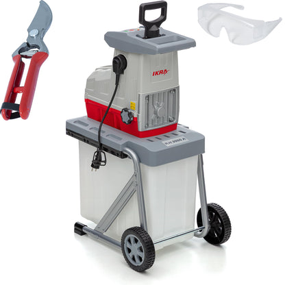 IKRA ILH 3000 A Elektro-Gartenhäcksler Walzenhäcksler