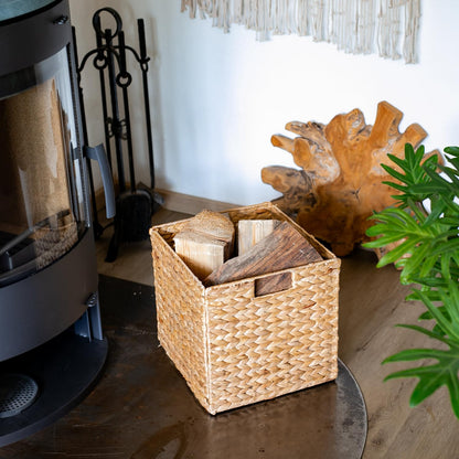 HMF Aufbewahrungskorb Wasserhyazinthe 4er Set – Kallax