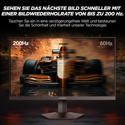 KOORUI G2711P 27" Gaming Monitor - 200Hz Fast IPS FHD