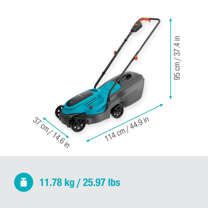 Gardena EasyMax+ 32/18V Set Akku-Rasenmäher - 32 cm