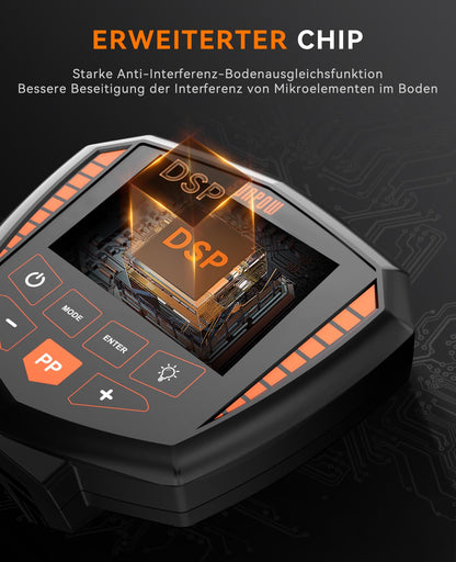 SUNPOW Metalldetektor Profi Set - IP68 Wasserdicht