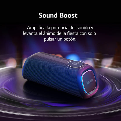 LG XBOOM Go XG7QBK Kabelloser Bluetooth Lautsprecher Anthrazit