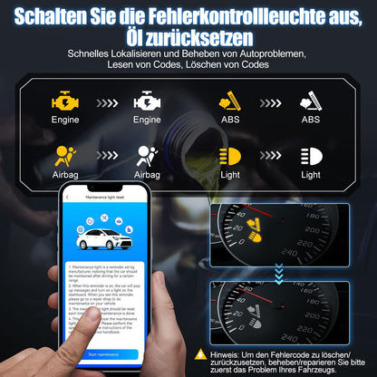 XTOOL AD20 Pro OBD2 Diagnosegerät – Alle Systeme Scan