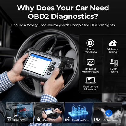 TOPDON ArtiDiag500 AD500 OBD2-Diagnosegerät, 4-System-Diagnose