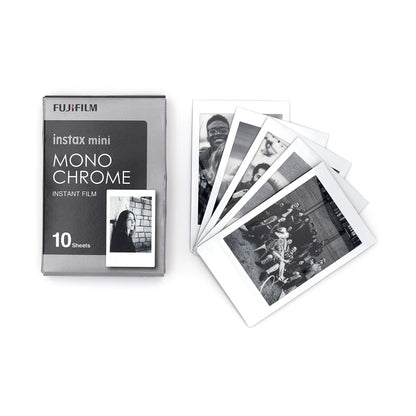 INSTAX Mini Film 3er Pack – Black Frame, Blue Marble & Monochrome