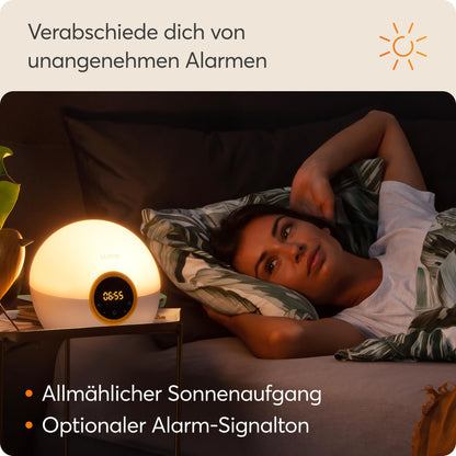 Lumie Bodyclock Rise 100 Sonnenaufgang Wecker - Weiss