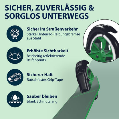 HUDORA Up 145 Junior Kinderroller - Zusammenklappbar