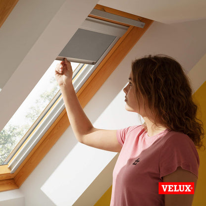 VELUX Original Dachfenster Verdunkelungsrollo Classic - Grau M06