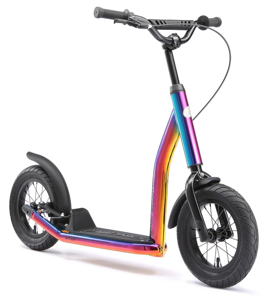 STAR SCOOTER Kinder Tretroller New Gen - 12 Zoll Chrom
