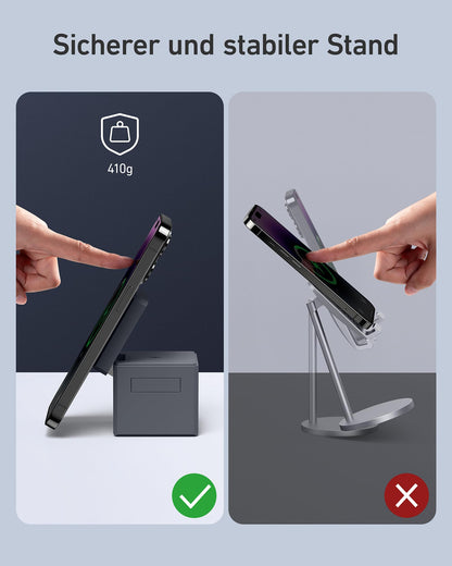 Anker 3-in-1 Cube MagSafe Induktive Ladestation – 30W PD inkl.