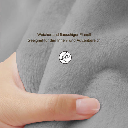 ACCZ Kuscheldecke mit Ärmeln Beste Mama, Sherpa-Decke 120 x 185 cm