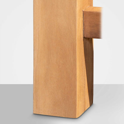 CLP Teak-Gartenbank Florida I – Vollholz Sitzbank 120 cm Teak