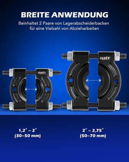 Orion Motor Tech Lagerabzieher Set 14-teilig, Kugellager-Abzieher