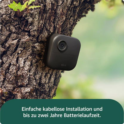 Blink Outdoor 4 Überwachungskamera 2er-Set mit Sync Module Core