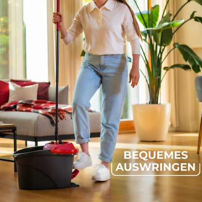Vileda Ultramax Turbo 2in1 Bodenwischer Set mit Eimer & Schleuder