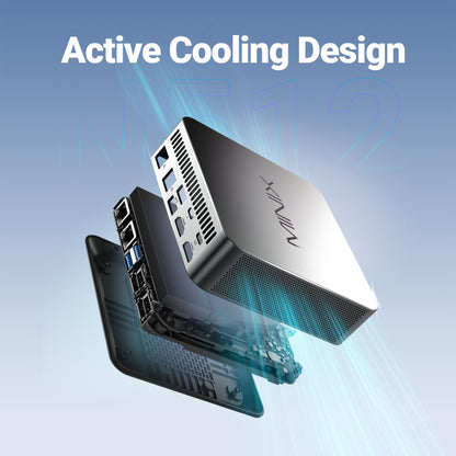 MINIX NGC N512 Mini PC – Win 11 Pro, i5-12600H, 16GB/512GB