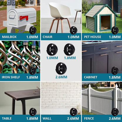 Tilswall 800W Farbsprühsystem – 1300ml Behälter mit 3 Düsen