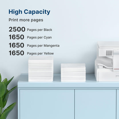 HP Kompatibel 937e 937XL Druckerpatronen Multipack - 4er-Pack