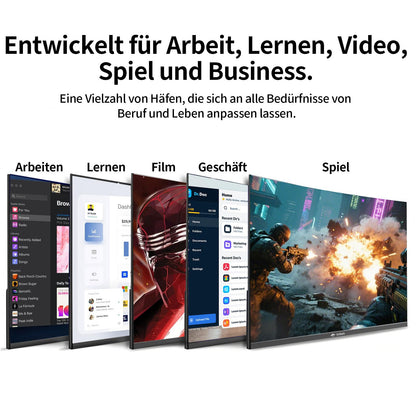 CRUA CR270QA 27 Zoll Curved Monitor Full HD 144Hz HDMI VGA