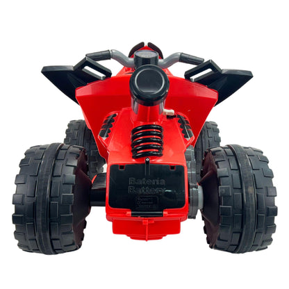 INJUSA The Beast Elektro-Kinderquad 12V – Rot, für Kinder