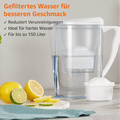 Amazon Basics Wasserfilterkartuschen, 12 Stück, für BRITA Systeme