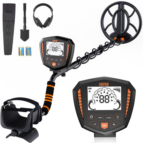 SUNPOW Metalldetektor Profi Set - IP68 Wasserdicht