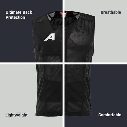 ALPINA PROSHIELD Men Rückenprotektor Wintersport - Schwarz L