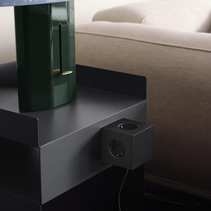 Avolt Square 1 Steckdosenwürfel USB-C - Stockholm Black 1.8m
