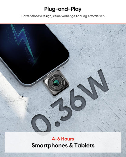 HIKMICRO Mini2PlusV2 Wärmebildkamera – 512x384 SuperIR, iOS/Android