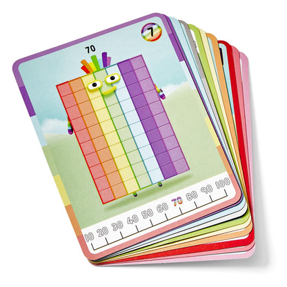 Learning Resources MathLink Cubes Numberblocks Heroes with Zeroes Set
