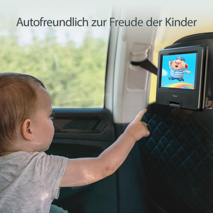 Yoton YD075 Tragbarer DVD-Player mit 7,5" HD-Schwenkbildschirm