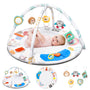 Oneyus Spielbogen Baby mit Krabbeldecke, 5 Greiflinge, ab Geburt