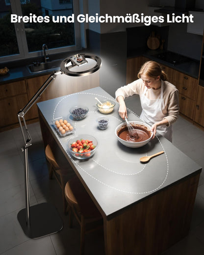 Evershop Ringlicht mit Stativ 10 Zoll, LED Ringleuchte für Handy