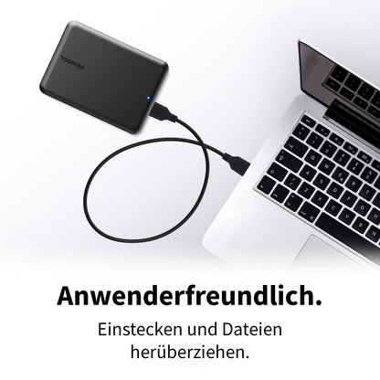 TOSHIBA Canvio Partner Externe Festplatte – 1TB Portable