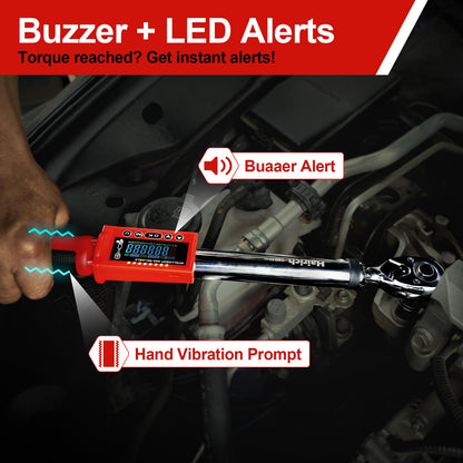 Hairich Digitaler Drehmomentschlüssel 1/2" – 11-220 Nm